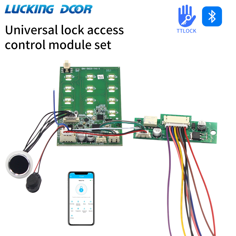 Smart Home Door Lock - TTLOCK moduł przełącznika kontroli dostępu odcisków