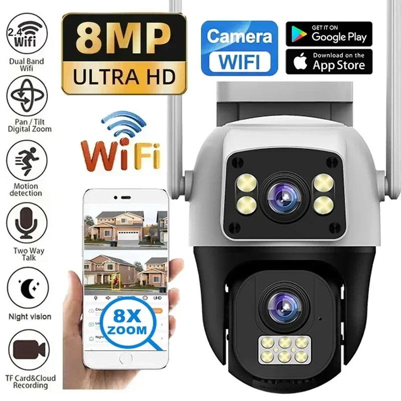 Smart Home Camera Ezviz - Kamera 8MP 4G SIM WIFI z