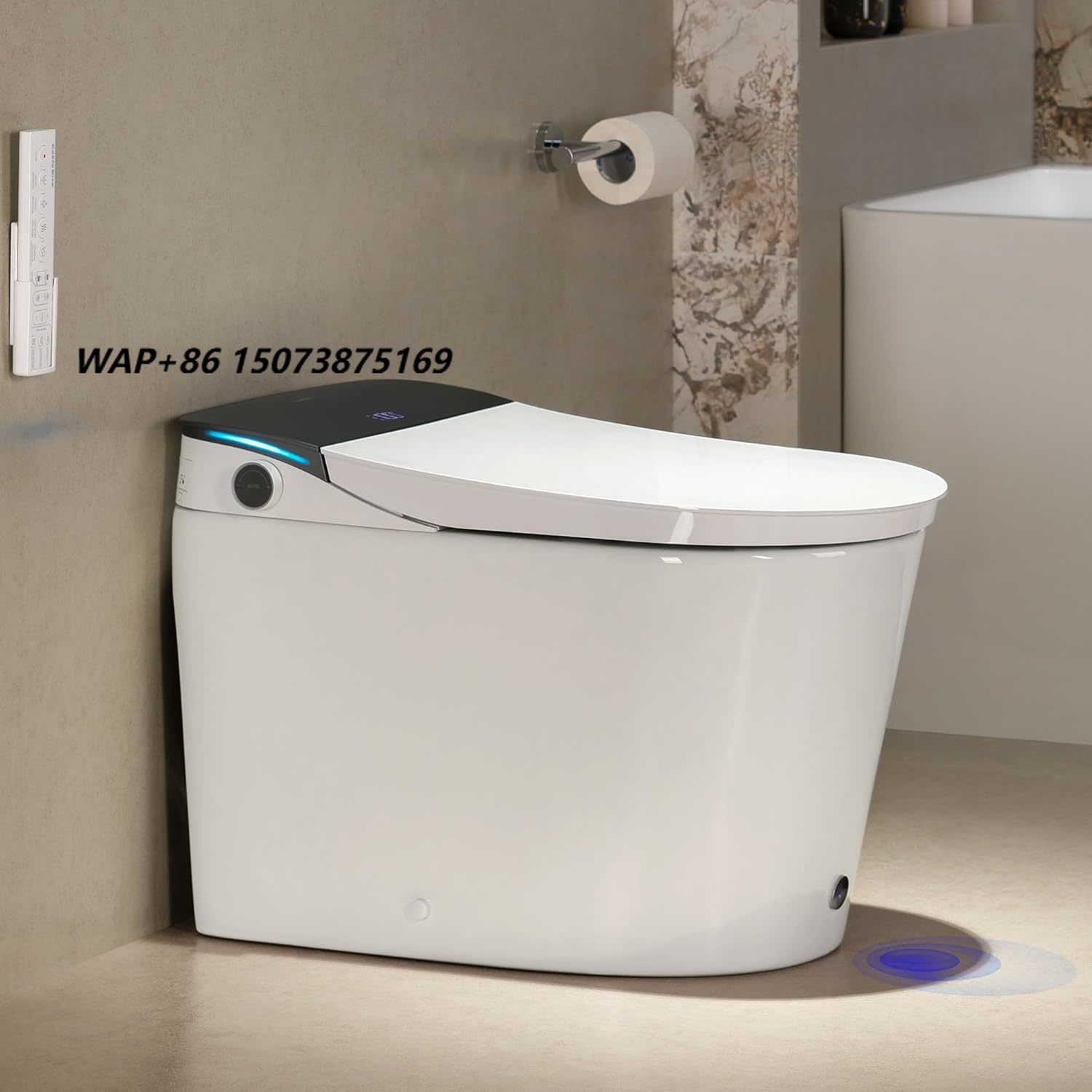 Temperature Sensor - Inteligentna toaleta 1000g z funkcją spłukiwania