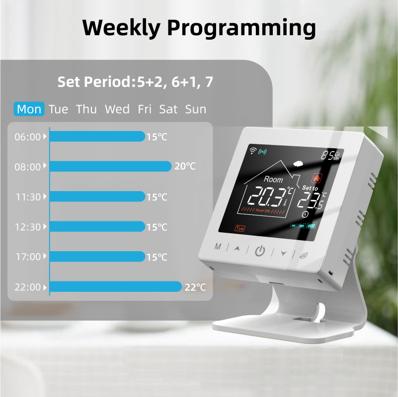 Inteligentny termostat WiFi do – Universal Remote Smart Home recenzja i cena