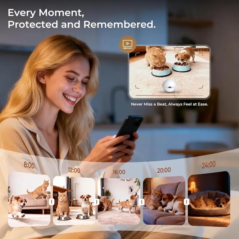 Przenośny wewnętrzny robot-kam – Smart Home Video recenzja i cena