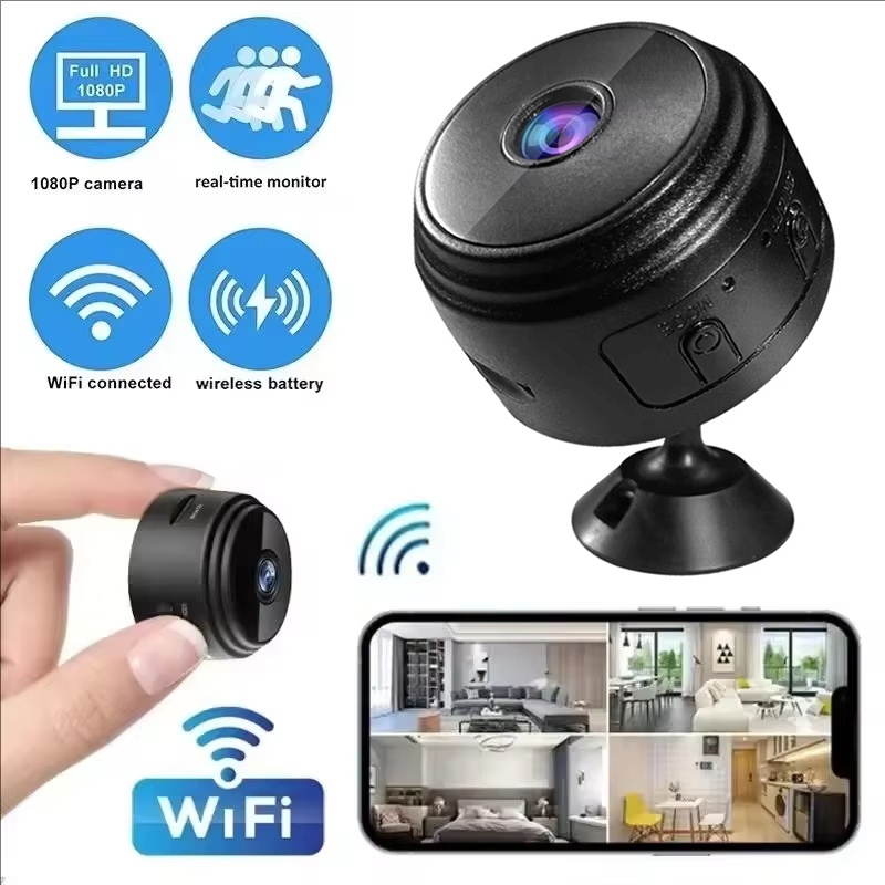 Kamery A9 Mini 1080P WiFi Smar – Smart Home Video recenzja i cena