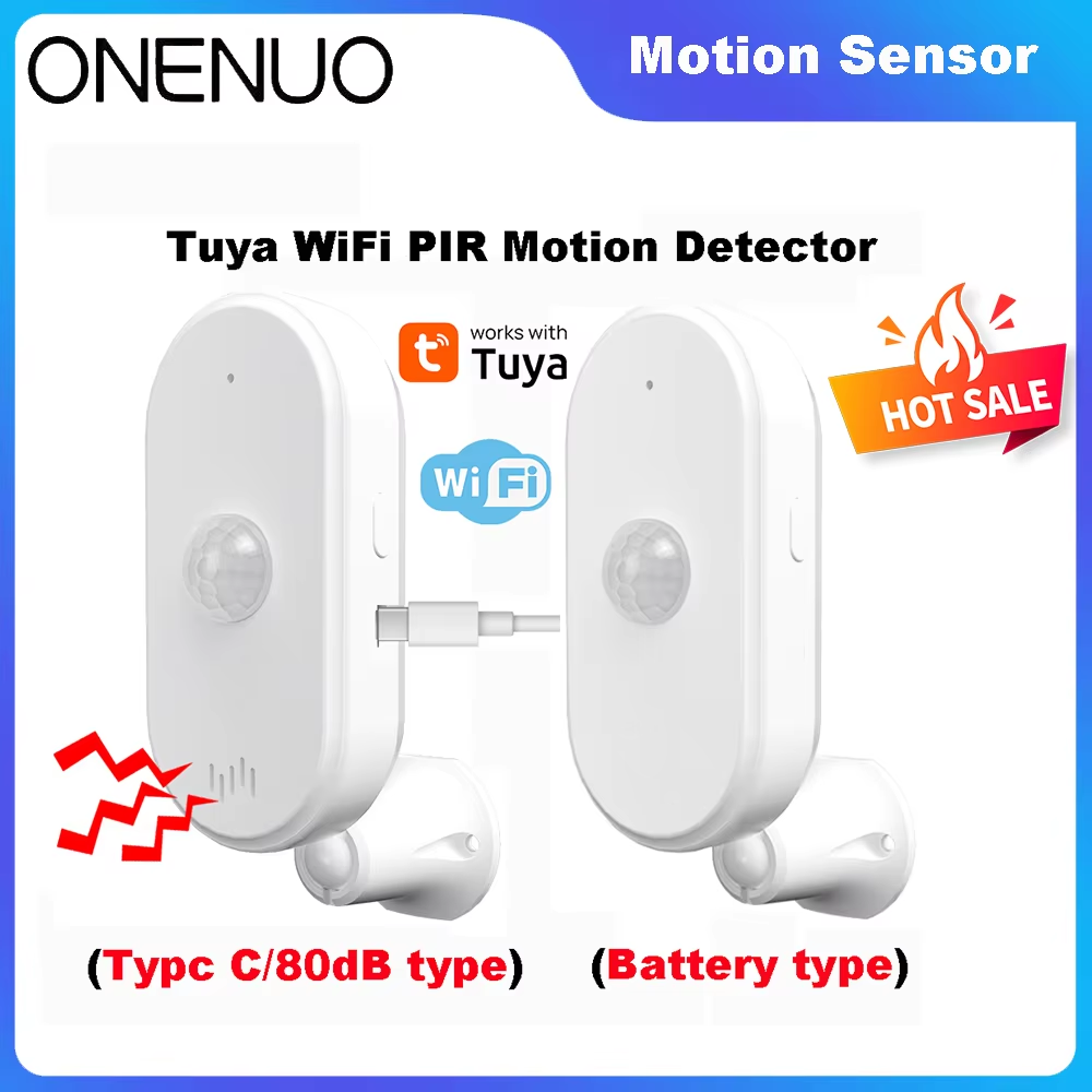 Czujnik ruchu PIR WiFi Tuya, c – Smart Home Wiser recenzja i cena