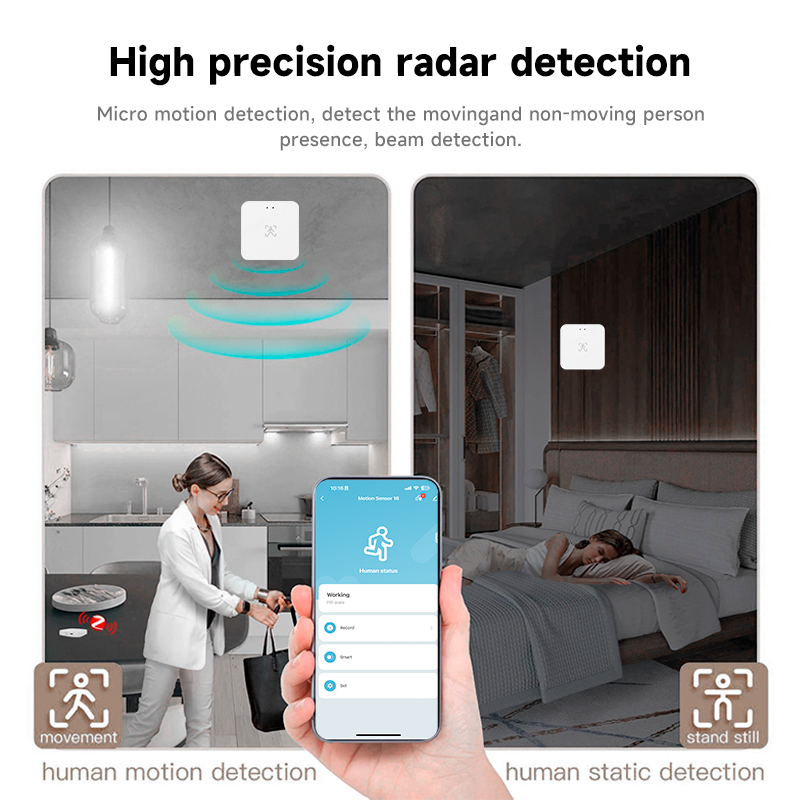 Czujnik obecności człowieka Tu – Smart Home Wiser recenzja i cena