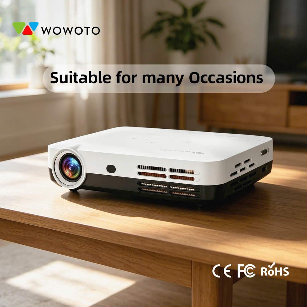 WOWOTO Przenośny Mini Projekto – Smart Home Video recenzja i cena