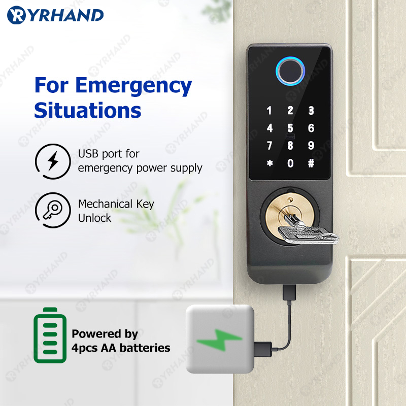 Tuya inteligentny zamek wodood – Smart Home Door Lock recenzja i cena