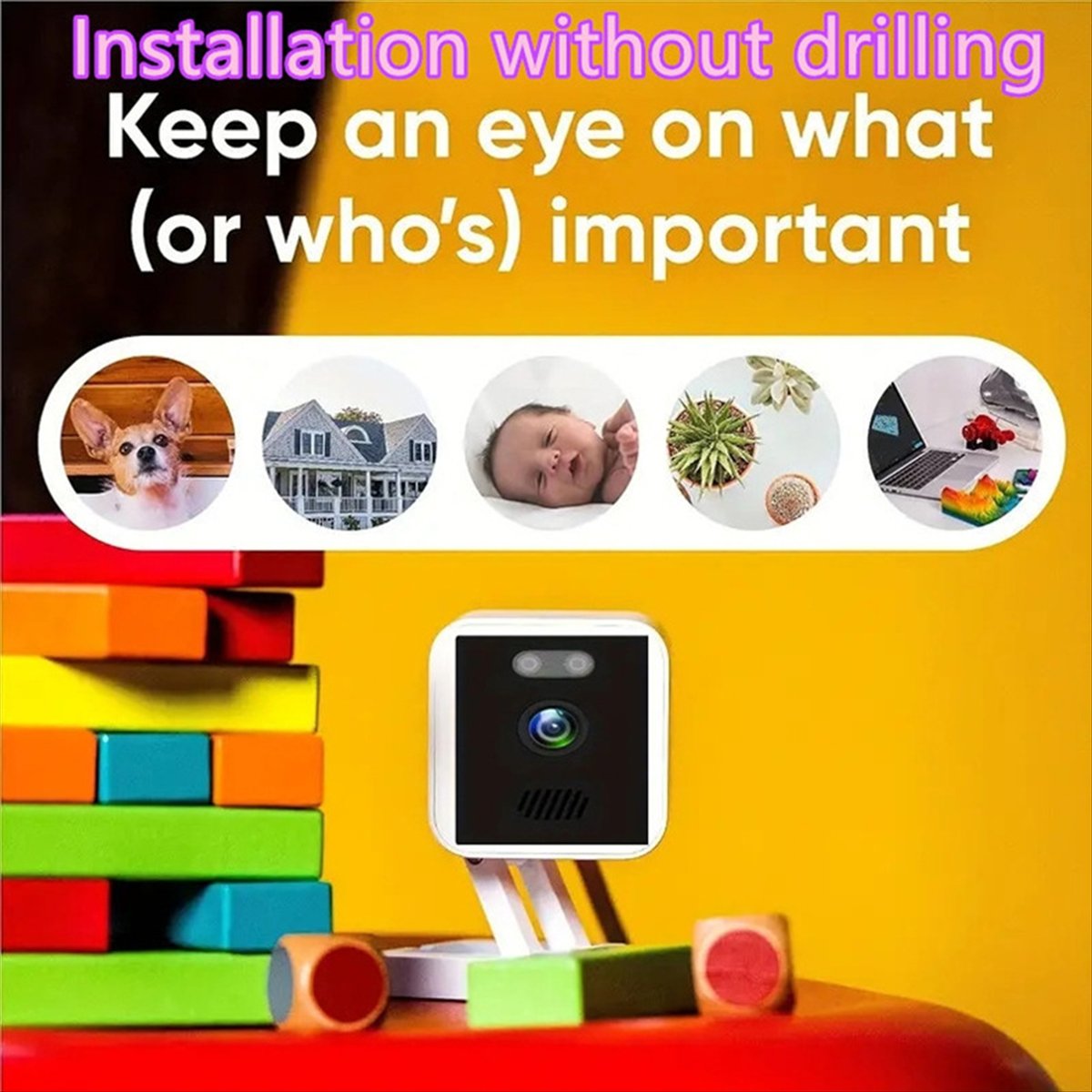 Kamera IP HD A73T Bezprzewodow – Smart Home Video recenzja i cena